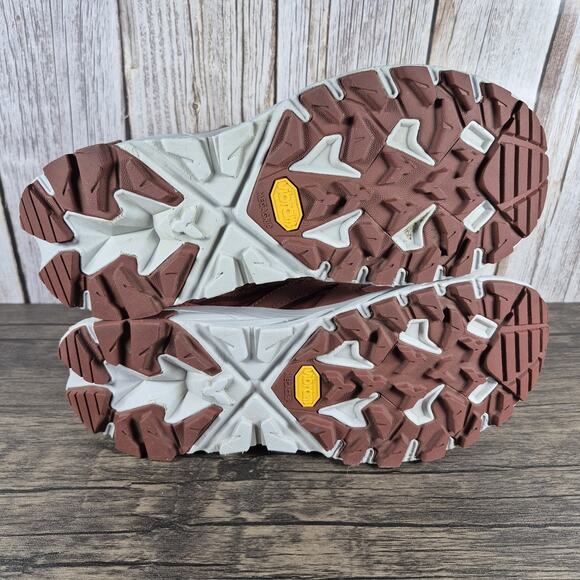 Hoka One One Anacapa Mid GTX Hiking Shoes Women's 7.5 B Hot Sauce CherryMahogany - Picture 8 of 9